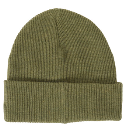 Green Men DC Shoes Label Beanie | DC-6821059