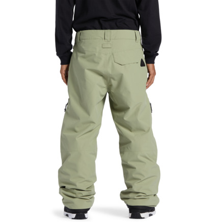 Green Men DC Shoes Squadron 30K Technical Snowboard Pants | DC-6943801