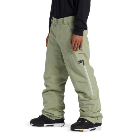 Green Men DC Shoes Squadron 30K Technical Snowboard Pants | DC-6943801