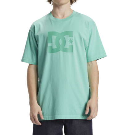 Green Wash Men DC Shoes DC Star T-Shirt | DC-2387509