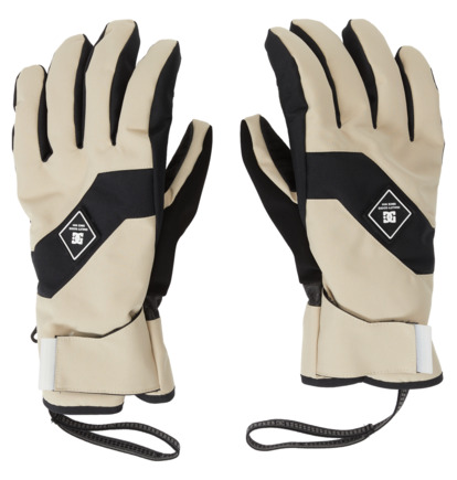 Grey Brown Men DC Shoes Franchise Technical Snow Gloves | DC-1658402