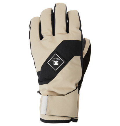 Grey Brown Men DC Shoes Franchise Technical Snow Gloves | DC-1658402