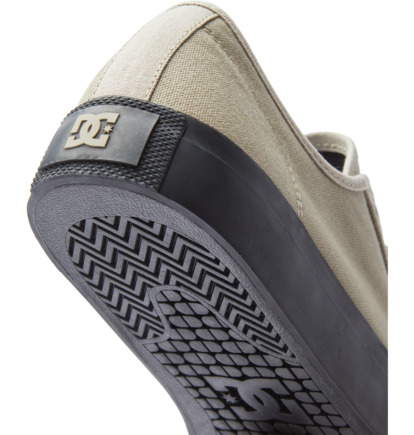 Grey Brown Men DC Shoes Manual Skate Shoes | DC-8146237