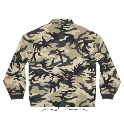 Grey Camo Men DC Shoes Neuro Coaches Jackets | DC-1759806