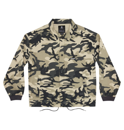 Grey Camo Men DC Shoes Neuro Coaches Jackets | DC-1759806