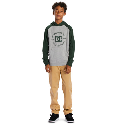 Grey Kids' DC Shoes DC Star Pilot Hoodie | DC-4780396