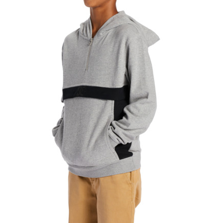 Grey Kids' DC Shoes Optics Zip-Up Hoodie | DC-0789512