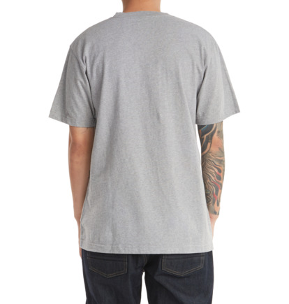 Grey Men DC Shoes DC Star T-Shirt | DC-7012954