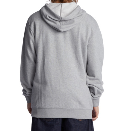 Grey Men DC Shoes DC Star Zip-Up Hoodie | DC-2985371