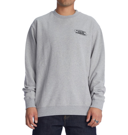 Grey Men DC Shoes Friends Sweatshirts | DC-7860135