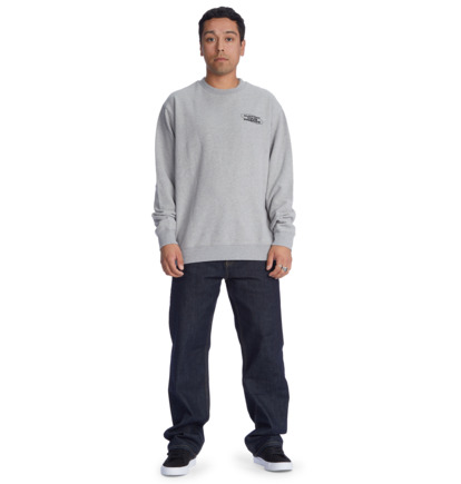 Grey Men DC Shoes Friends Sweatshirts | DC-7860135