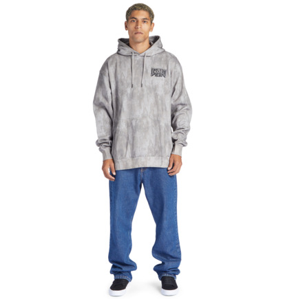 Grey Men DC Shoes Hangar Ph Hoodie | DC-1693784