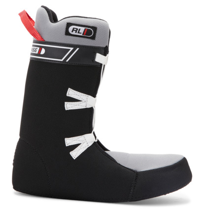 Grey / Black / Red Men DC Shoes Phase Lace Snowboard Boots | DC-6890412