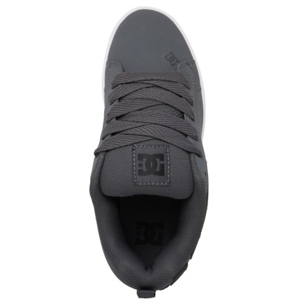 Grey / Black / White Men DC Shoes Court Graffik Sneakers | DC-6450873