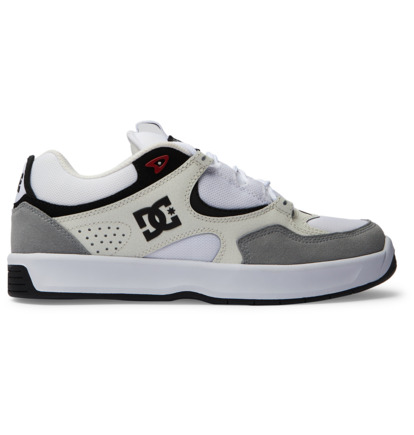 Grey / Black / White Men DC Shoes Kalynx Zero Skate Shoes | DC-3726540