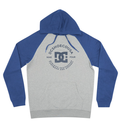 Grey / Blue Men DC Shoes DC Star Pilot Hoodie | DC-6735048