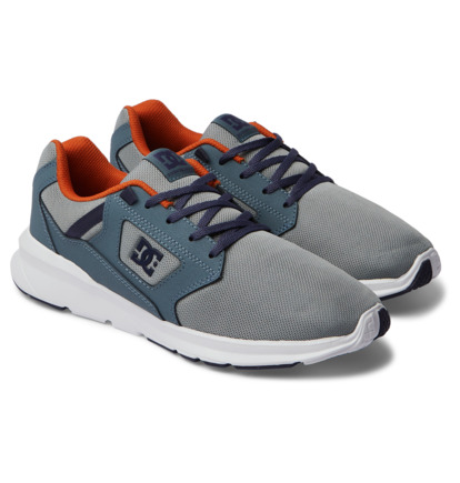 Grey / Blue / Grey Men DC Shoes Skyline Lightweight Sneakers | DC-2179084