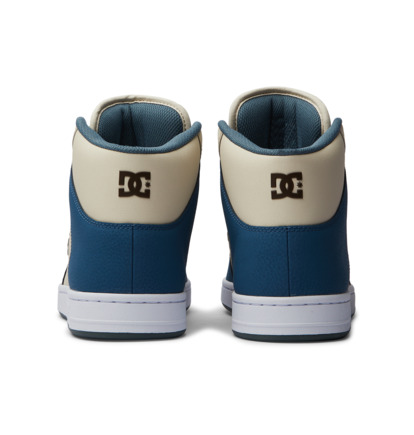 Grey / Blue / White Men DC Shoes Manteca 4 Hi Sneakers | DC-5108462