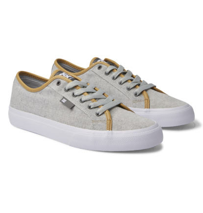 Grey / Light Grey Men DC Shoes Manual Sneakers | DC-0753186