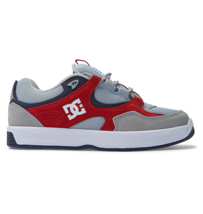 Grey / Red Men DC Shoes Kalynx Zero S Skate Shoes | DC-7305462