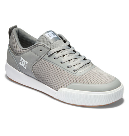 Grey / White Men DC Shoes Transit Skate Shoes | DC-6805723