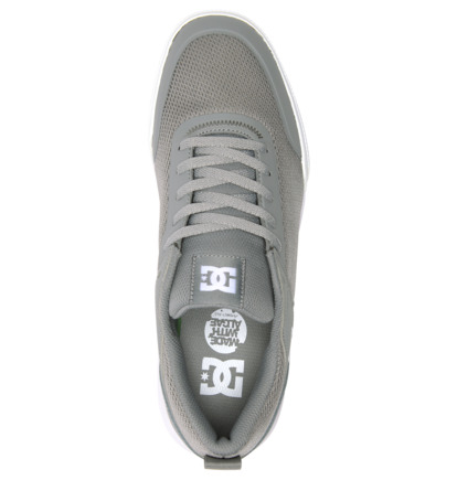 Grey / White Men DC Shoes Transit Skate Shoes | DC-6805723