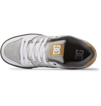 Grey / White / Grey Men DC Shoes Pure Sneakers | DC-0516748