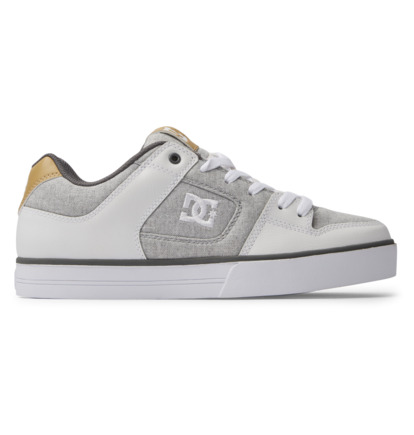 Grey / White / Grey Men DC Shoes Pure Sneakers | DC-0516748