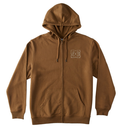 Khaki Men DC Shoes DC Zig Zag Zip-Up Hoodie | DC-6583940