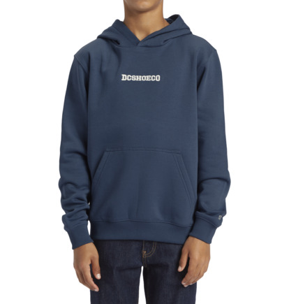 Navy Kids' DC Shoes Baseline Pullover Hoodie | DC-5082146