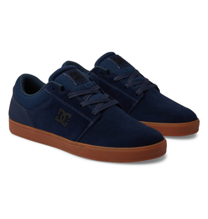 Navy Men DC Shoes Crisis 2 Skate Shoes | DC-9813740