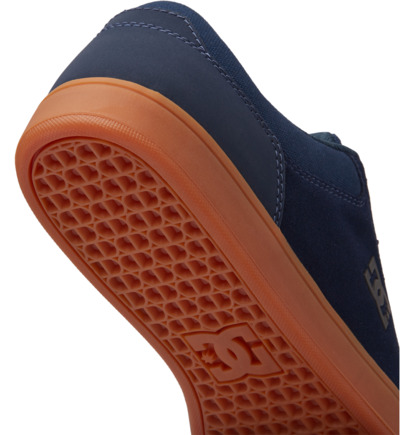 Navy Men DC Shoes Crisis 2 Skate Shoes | DC-9813740