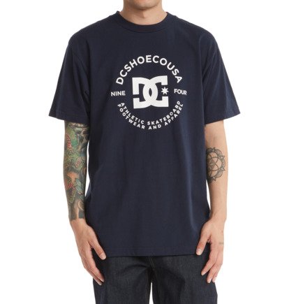 Navy Men DC Shoes DC Star Pilot T-Shirt | DC-9502816