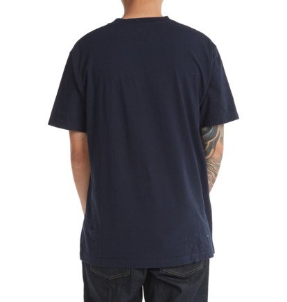 Navy Men DC Shoes DC Star Pilot T-Shirt | DC-9502816