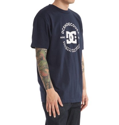 Navy Men DC Shoes DC Star Pilot T-Shirt | DC-9502816