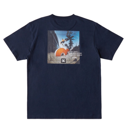 Navy Men DC Shoes Jaakko T-Shirt | DC-3097481