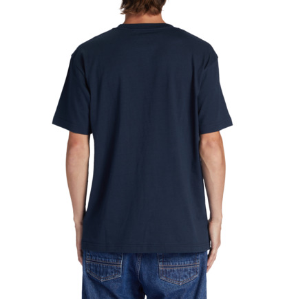 Navy Men DC Shoes Nine Four T-Shirt | DC-0789142