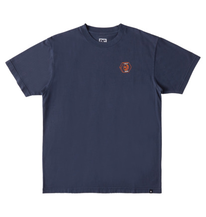 Navy Wash Men DC Shoes Quality Goods T-Shirt | DC-2798650