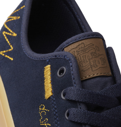 Navy / Khaki Men DC Shoes Manual Le Sneakers | DC-1836472