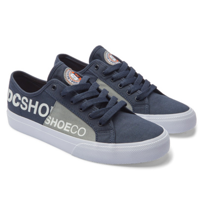 Navy / Orange Men DC Shoes Manual Skate Shoes | DC-8520163