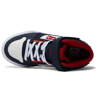 Navy / Red Kids' DC Shoes Pure High-Top EV Skate Shoes | DC-4298371