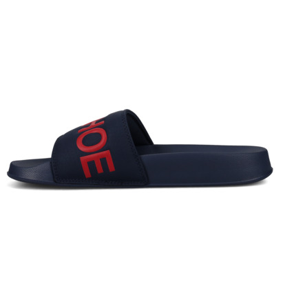 Navy / Red Men DC Shoes DC Slide Sandals | DC-0273864