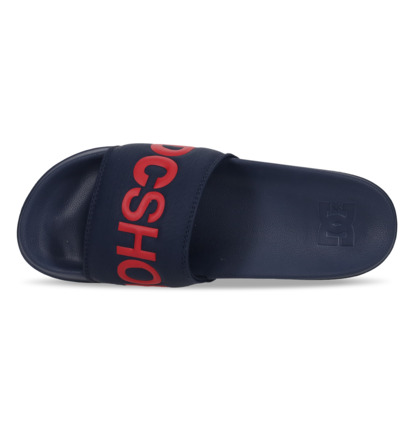 Navy / Red Men DC Shoes DC Slide Sandals | DC-0273864