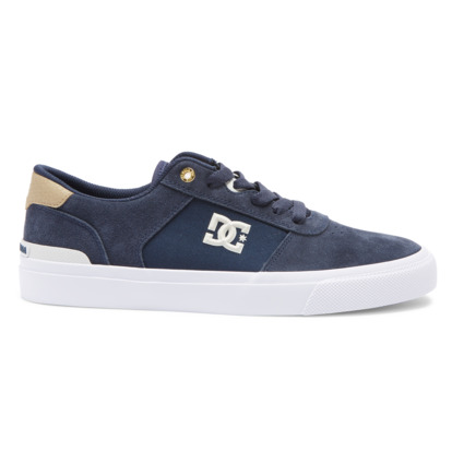 Navy / White Men DC Shoes Teknic S Wes Skate Shoes | DC-8049356