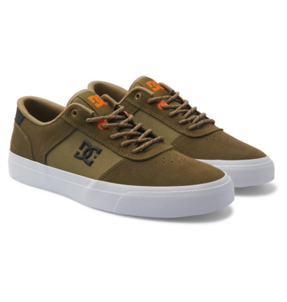 Olive Camo Men DC Shoes Teknic Skate Shoes | DC-2083571