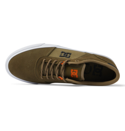 Olive Camo Men DC Shoes Teknic Skate Shoes | DC-2083571