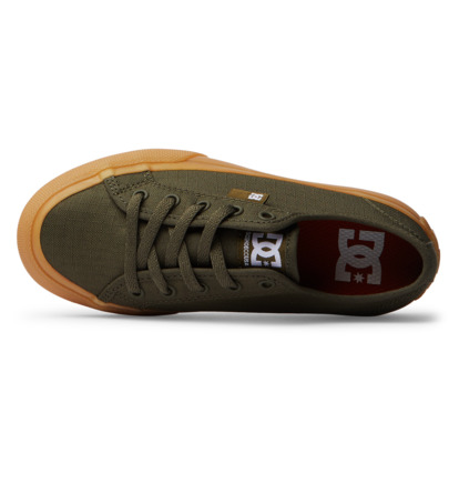 Olive Kids' DC Shoes Manual Skate Shoes | DC-8674913