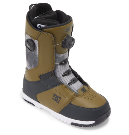 Olive Men DC Shoes Control BOA® Snowboard Boots | DC-3821674