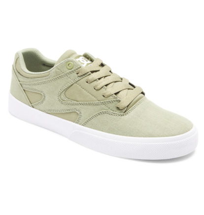 Olive Men DC Shoes Kalis Vulc Sneakers | DC-7523016