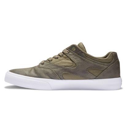 Olive Men DC Shoes Kalis Vulc Sneakers | DC-6078325